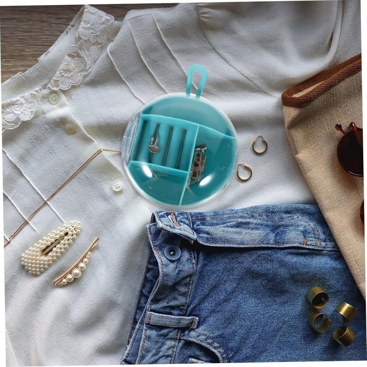 Jewelry Storage Box Organizer Small Travel Case